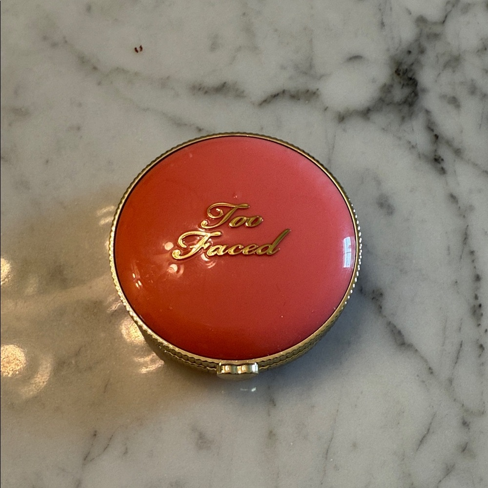 Too Faced Pink and Gold Compact